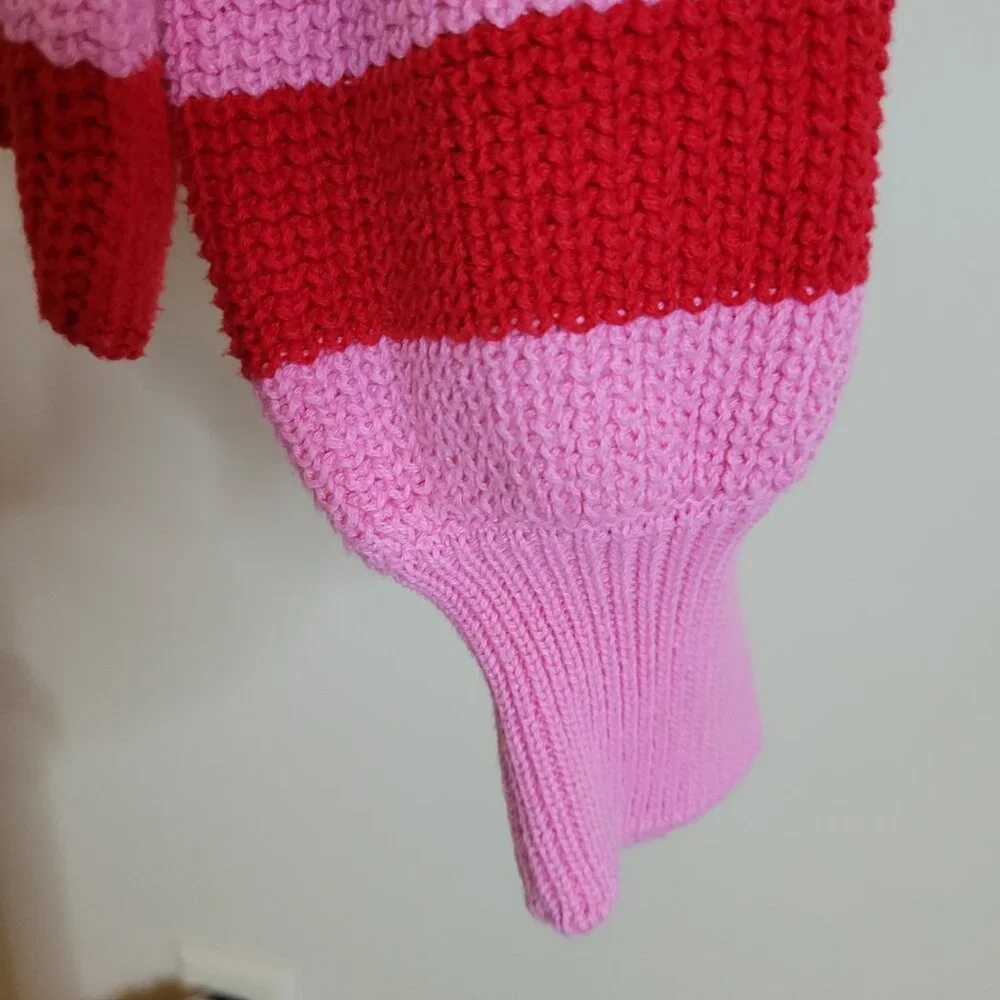 Beach Riot Ava Candy Cane Striped Sweater - How Fun! - Picture 5 of 12